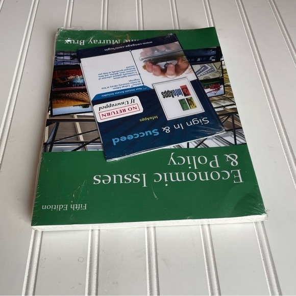 Economic Issues and Policy Paperback textbook by Brux infoapps Brand New 5th Ed - Picture 5 of 14